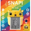 Vaikų skaitmeninis fotoaparatas MEDIA-TECH SNAPI MT4108 — 8 MP interpoliuota, 1280x720 LCD, 1000 mAh, USB-C, microSD lizdas, geltona