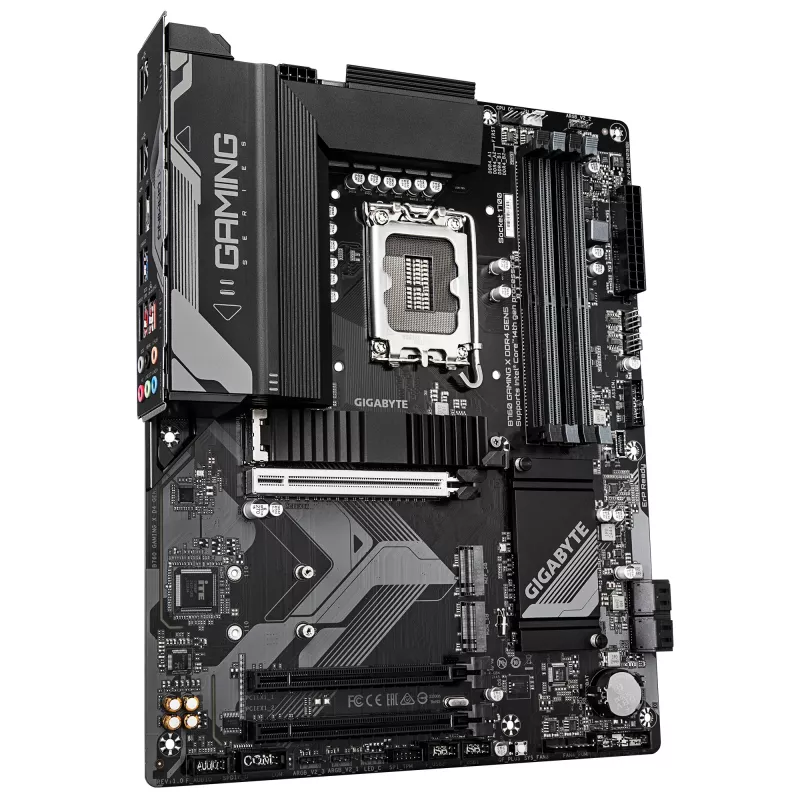 GIGABYTE B760 GAMING X DDR4 GEN5 pagrindinė plokštė – palaiko 14-os kartos Intel Core procesorius, 8+1+1 fazių VRM, iki 5333 MHz DDR4 (OC), 3xPCIe 4.0 M.2, 2.5GbE LAN, USB 3.2 Gen 2