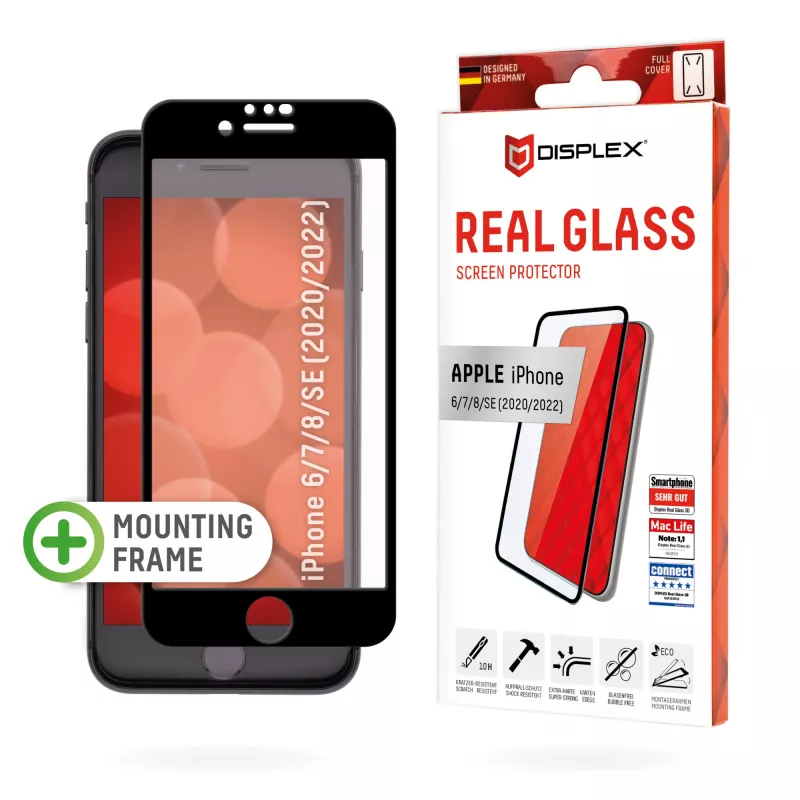 Apsauginis stiklas Displex Apple iPhone 6/7/8/SE (2020/2022)
