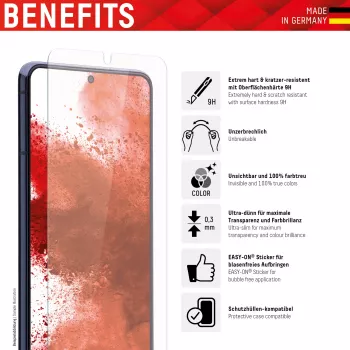 Displex Smart Glass (9H) Samsung Galaxy A12/A13/A32 5G, montavimo lipdukas, nedūžtamas, itin plonas, nematomas