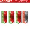 Displex Smart Glass (9H) Samsung Galaxy A12/A13/A32 5G, montavimo lipdukas, nedūžtamas, itin plonas, nematomas