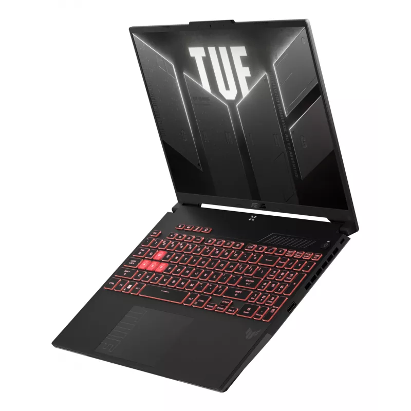 Nešiojamas kompiuteris ASUS TUF Gaming A16 FA607 16 colių WUXGA Ryzen 7 7445HS 16GB DDR5 512GB PCIe4 NVMe RTX 4050 6GB Mecha Gray