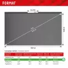 Displex PRIVACY SAFE magnetinis 2 krypčių privatumo filtras, skirtas MacBook Air 13,6 col.