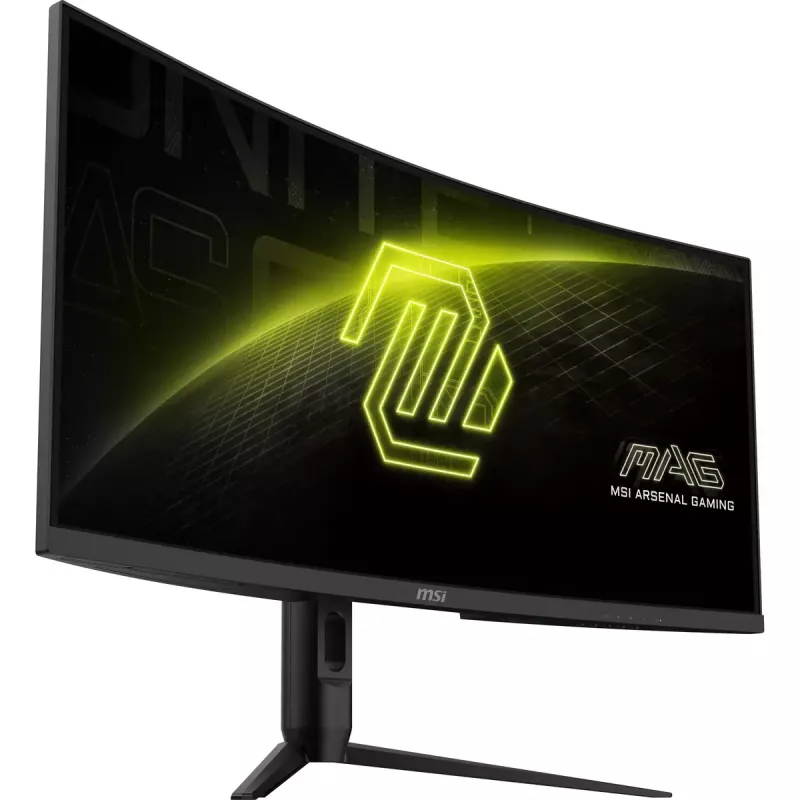 MSI MAG 342CQR E2 kompiuterio monitorius 86,4 cm (34 colių) 3440 x 1440 pikselių „UltraWide Quad HD“ LCD juodas