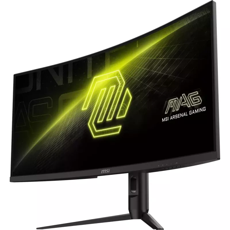 MSI MAG 342CQR E2 kompiuterio monitorius 86,4 cm (34 colių) 3440 x 1440 pikselių „UltraWide Quad HD“ LCD juodas