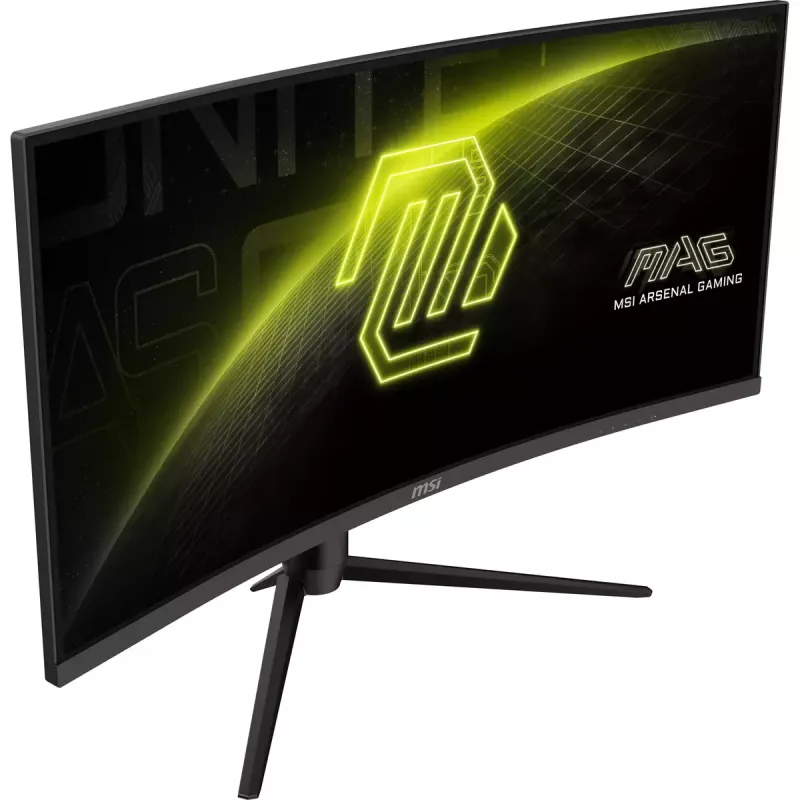 MSI MAG 342CQR E2 kompiuterio monitorius 86,4 cm (34 colių) 3440 x 1440 pikselių „UltraWide Quad HD“ LCD juodas