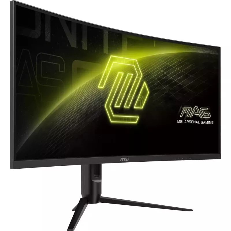 MSI MAG 342CQR E2 kompiuterio monitorius 86,4 cm (34 colių) 3440 x 1440 pikselių „UltraWide Quad HD“ LCD juodas