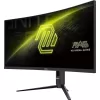 MSI MAG 342CQR E2 kompiuterio monitorius 86,4 cm (34 colių) 3440 x 1440 pikselių „UltraWide Quad HD“ LCD juodas
