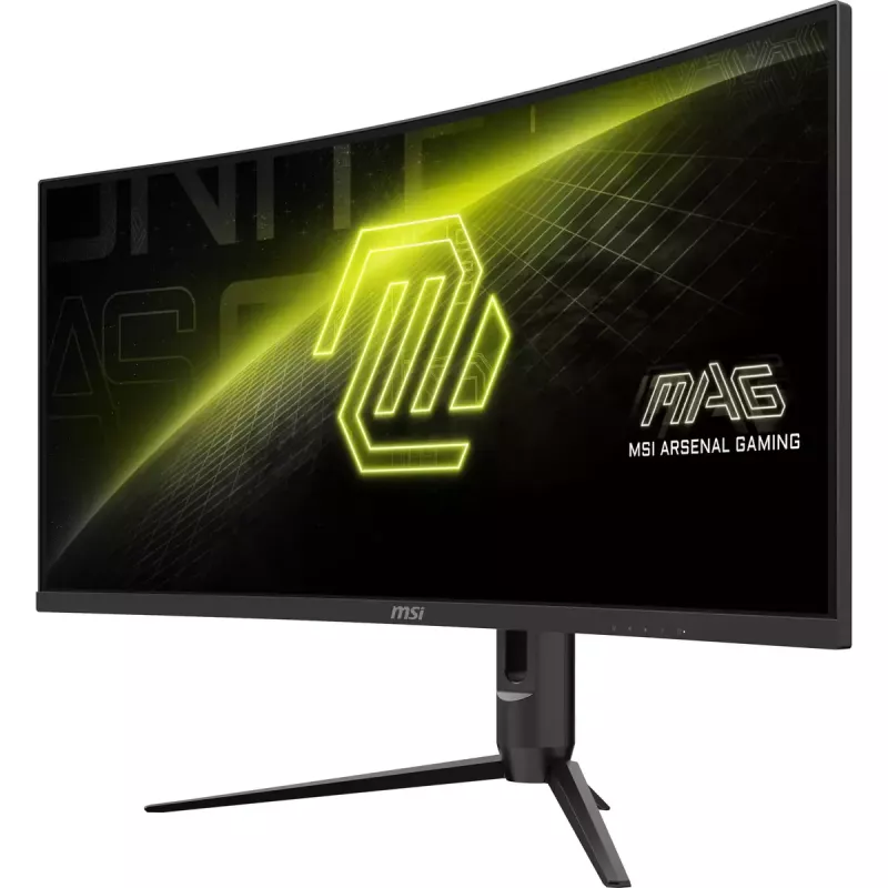 MSI MAG 342CQR E2 kompiuterio monitorius 86,4 cm (34 colių) 3440 x 1440 pikselių „UltraWide Quad HD“ LCD juodas