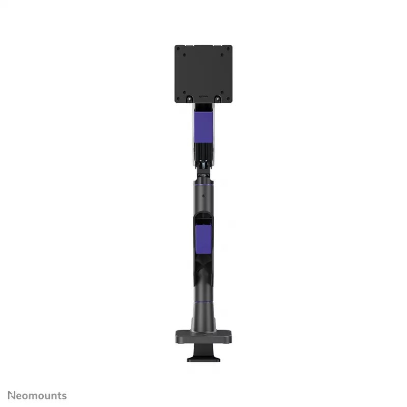 Neomounts DS70-256BL1 žaidimų monitoriaus laikiklis 24–57 colių ekranams, dujinė spyruoklė, Topfix, 30 kg talpa, VESA 75–200 mm