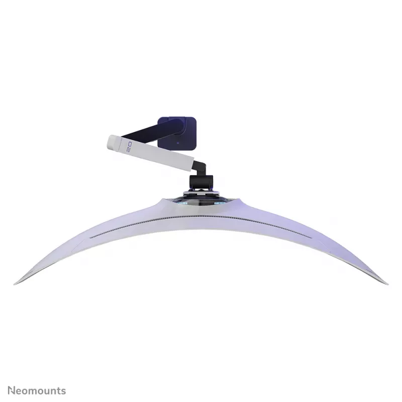 Neomounts DS70-256BL1 žaidimų monitoriaus laikiklis 24–57 colių ekranams, dujinė spyruoklė, Topfix, 30 kg talpa, VESA 75–200 mm