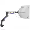 Neomounts DS70-256BL1 žaidimų monitoriaus laikiklis 24–57 colių ekranams, dujinė spyruoklė, Topfix, 30 kg talpa, VESA 75–200 mm
