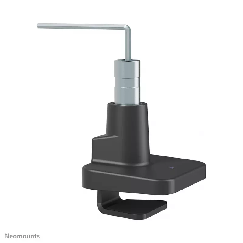 Neomounts DS70-256BL1 žaidimų monitoriaus laikiklis 24–57 colių ekranams, dujinė spyruoklė, Topfix, 30 kg talpa, VESA 75–200 mm