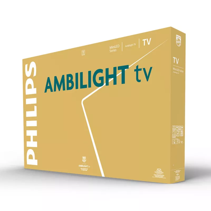 Philips 65MLED920 165,1 cm (65 colio) išmanusis televizorius „Wi-Fi“ juodos spalvos