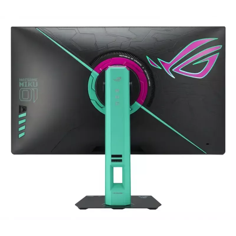 ASUS ROG Strix XG27ACMEG-G Hatsune Miku Edition kompiuterio monitorius 68,6 cm (27 colių) 2560 x 1440 pikselių Wide Quad HD LCD įvairiaspalvis