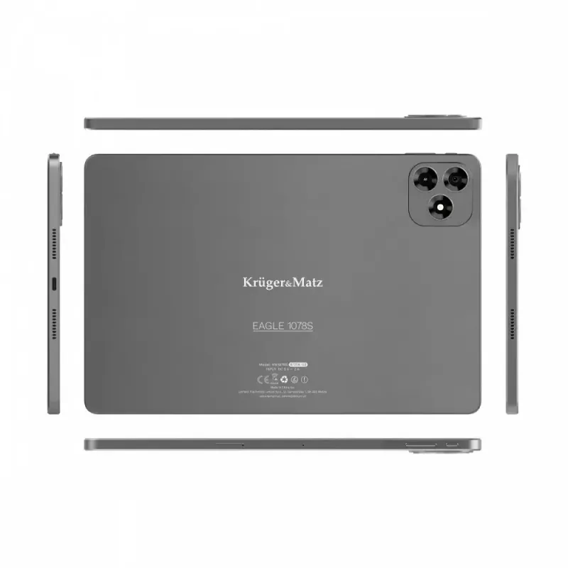 Planšetinis kompiuteris Kruger & Matz KM1078S 10,1 colio Ekranas 4G LTE keturių branduolių 2 GB RAM 32 GB atminties Android