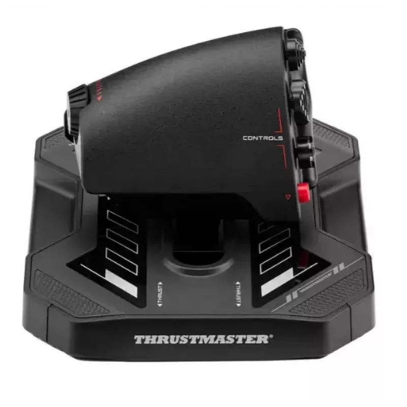 Droselio blokas Thrustmaster Sol-R 6, juodas, USB Type-C laidinis analgetis/skaitmeninis, skirtas PC, dydis 170×205×125 mm