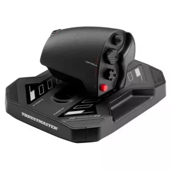 Droselio blokas Thrustmaster Sol-R 6, juodas, USB Type-C laidinis analgetis/skaitmeninis, skirtas PC, dydis 170×205×125 mm
