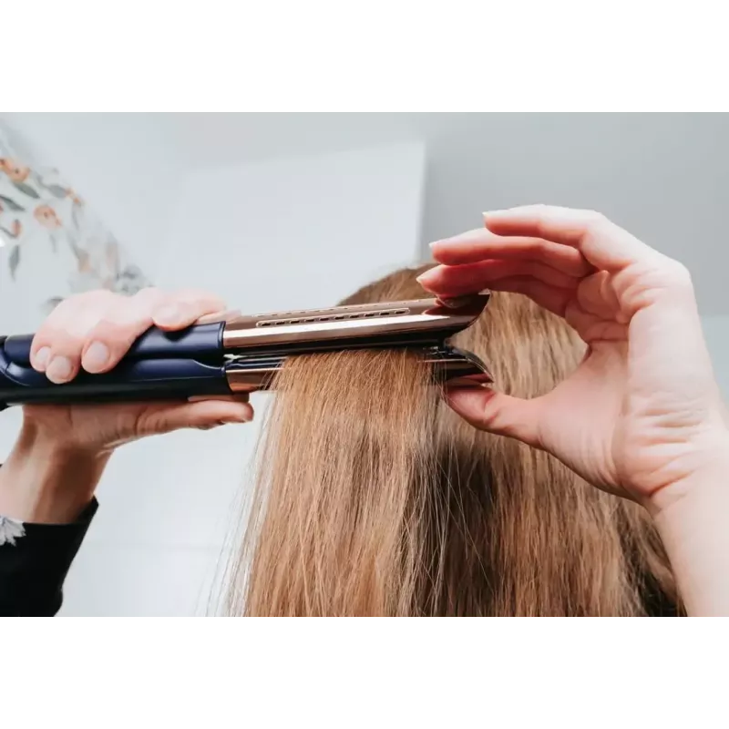 Concept Profi Care VZ8100 plaukų tiesintuvas, mėlynas/auksinis