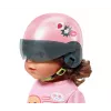 Lėlės šalmas ZAPF BABY born E-Scooter Helmet 43 cm — tekstilė/plastikas, įvairiaspalvis, amžius 3–12