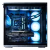 ZALMAN P60 Juoda kompiuterio Midi Tower korpusas — ATX/Mini-ITX, grūdintas stiklas, 3×120 mm šoniniai + 2×120 mm galiniai ventiliatoriai, 290×475×478 mm