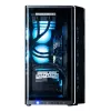 ZALMAN P60 Juoda kompiuterio Midi Tower korpusas — ATX/Mini-ITX, grūdintas stiklas, 3×120 mm šoniniai + 2×120 mm galiniai ventiliatoriai, 290×475×478 mm