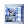 Kompiuterio korpusas ZALMAN P60 Mid-Tower su 5 ARGB ventiliatoriais, baltas