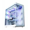 Kompiuterio korpusas ZALMAN P60 Mid-Tower su 5 ARGB ventiliatoriais, baltas