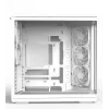 Kompiuterio korpusas ZALMAN P60 Mid-Tower su 5 ARGB ventiliatoriais, baltas