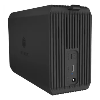 ICY BOX IB-RD3720-CU3 HDD/SSD korpusas Juoda 2,5/3,5 colio
