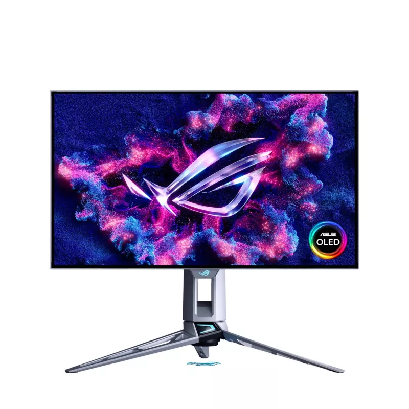 Kompiuterio monitorius ASUS ROG Swift OLED PG27AQWP-W 26,5 colio (67,3 cm) 2560×1440 QHD 0,02 ms USB 3.2 Gen 1 VESA reguliuojamas aukštis