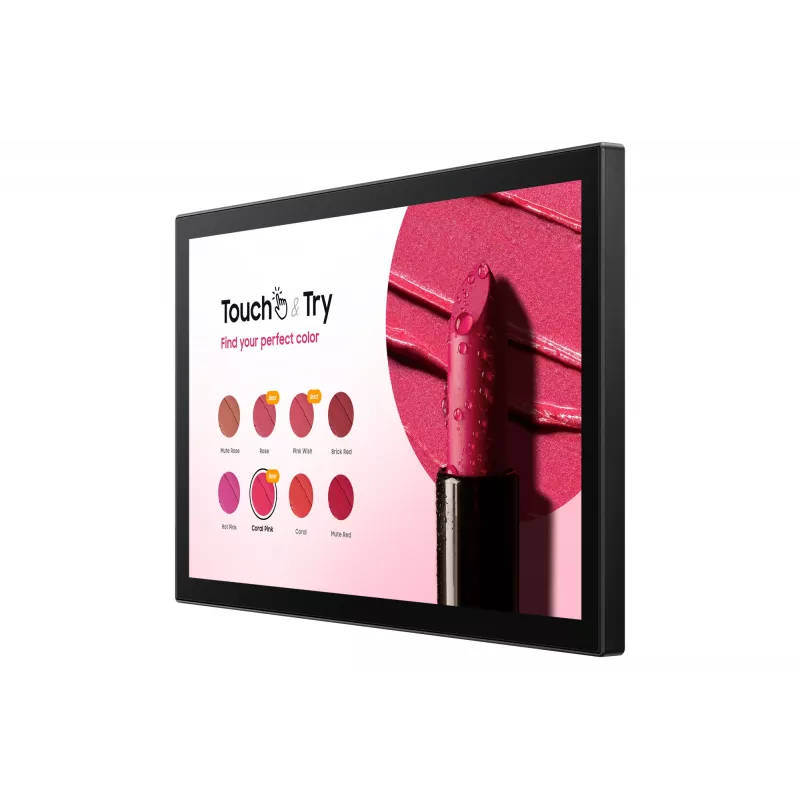 Samsung QB13C-T skaitmeninė informacinė plokščiaekranė panelė 33 cm (13 colių) LCD Wi-Fi 500 cd/m² Full HD Juoda Jutiklinis ekranas Tizen 7.0 16/7