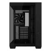 PC korpusas ASUS A32 PLUS ATX, juodas — grūdintas stiklas, RGB ventiliatoriai, USB-C, palaiko ATX/Micro-ATX/Mini-ITX