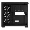 PC korpusas ASUS A32 PLUS ATX, juodas — grūdintas stiklas, RGB ventiliatoriai, USB-C, palaiko ATX/Micro-ATX/Mini-ITX