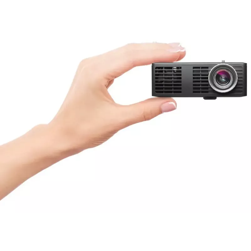 Projektorius OPTOMA ML750i LED DLP WXGA 450 ANSI lm, metimo koeficientas 1,5:1, fiksuotas židinio nuotolis, 3D, juodas