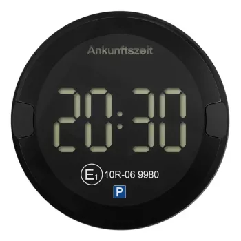 Parkavimo diskas OOONO P-Disc No2 juodas elektroninis