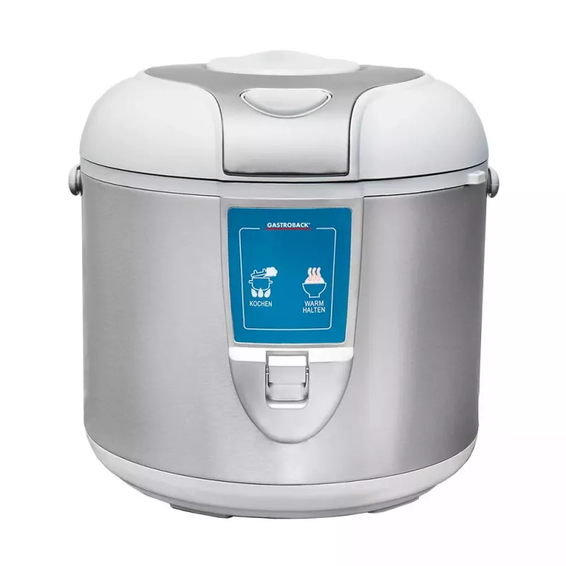Ryžių viryklė Gastroback Design 3 L 450 W sidabrinė balta