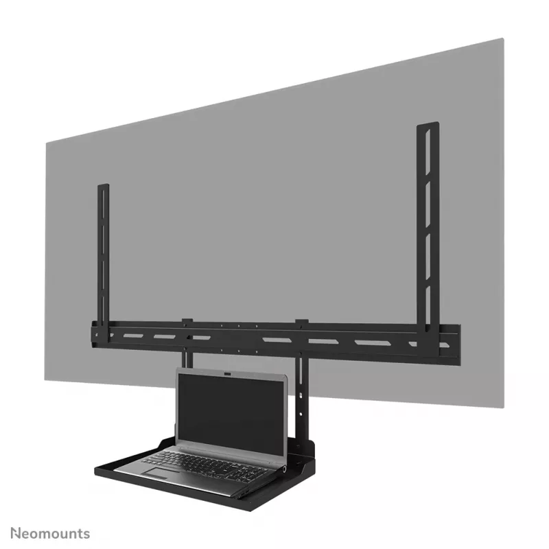 Neomounts nešiojamojo kompiuterio lentynos rinkinys AV45-500BL 43–110 colių ekranams, VESA iki 600x400, maks. 2,5 kg, 900×242×640 mm