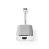 Vaizdo kabelio adapteris Nedis CCTB64580AL02 0,2 m USB Type-C Mini DisplayPort