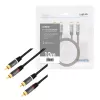 Audio kabelis LogiLink CA1209 10m 2xRCA juodas