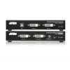 ATEN USB 2.0 DVI Dual View HDBaseT 2.0 KVM plėtiklis su garsu ir RS232 (150 m)