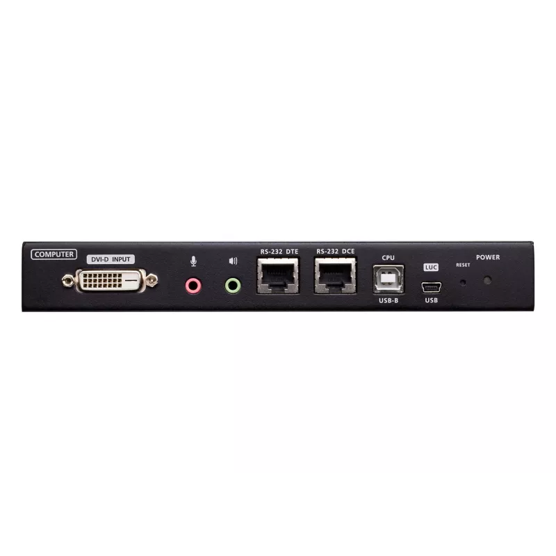ATEN 1 vietos/nuotolinės prieigos bendro naudojimo vieno prievado DVI KVM per IP jungiklis