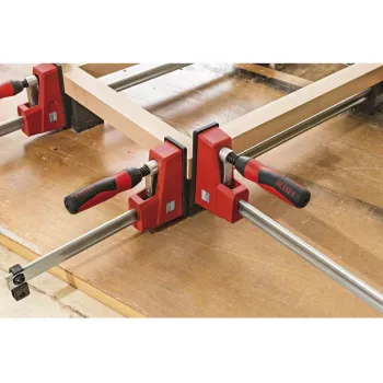 Bessey korpuso spaustuvas REVO KRE 1250/95 (modelis KRE125-2K) - reguliuojamas 1250 mm strypas, 95 mm žiočių gylis
