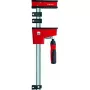 Bessey korpuso spaustuvas REVO KRE 1250/95 (modelis KRE125-2K) - reguliuojamas 1250 mm strypas, 95 mm žiočių gylis