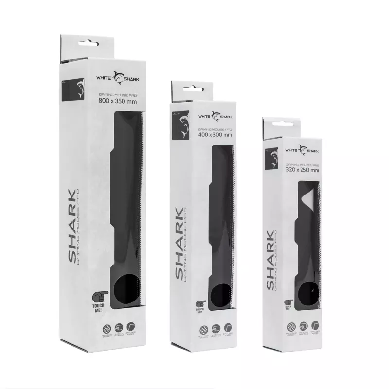 pelė pad White Shark MP-1965 SHARK M