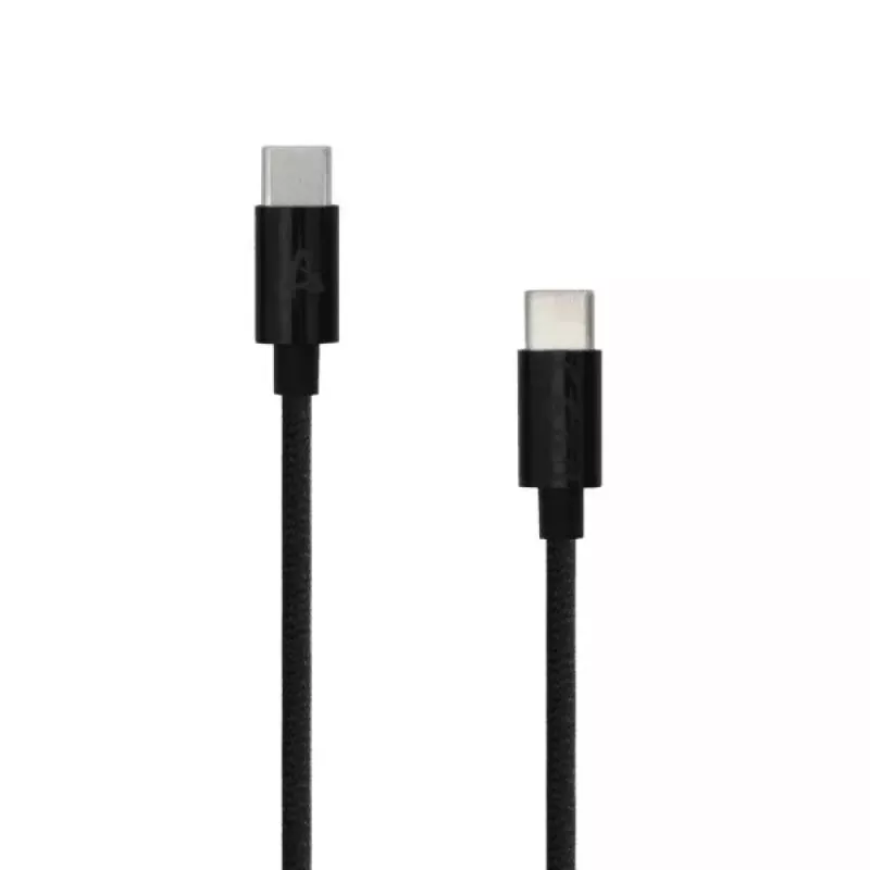 SBOX kabelis USB TYPE C -> USB TYPE C M/M 1M Juoda 60W