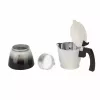 Moka puodas Jata HCAF2412 0,7 L juoda balta 108 mm plotis 1 vnt.
