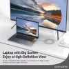 HDMI laidas 4smarts 540957 2 m USB C HDMI Type A Baltas