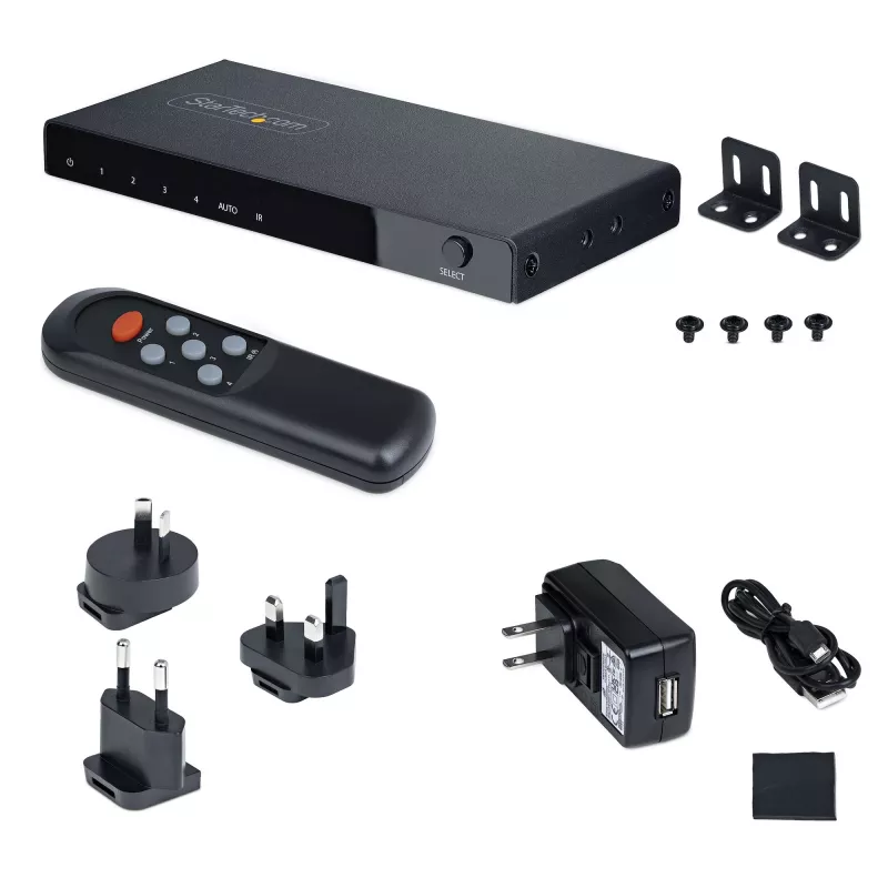 StarTech.com 4PORT-8K-HDMI-SWITCH vaizdo jungiklis