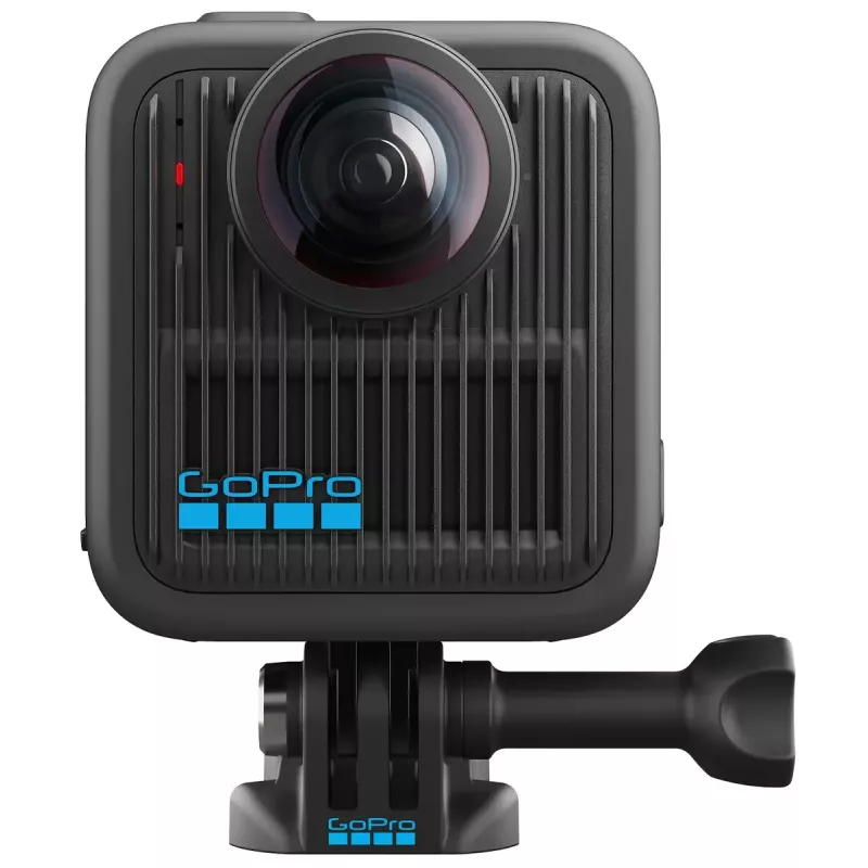 Veiksmo kamera GoPro MAX 2 – 29,5 MP, 8K itin didelės raiškos vaizdo įrašas 100 kadrų per sekundę, GPS, „Wi‑Fi“, įmontuotas LCD ekranas